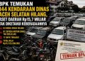 144 Kendaraan Dinas Hilang, BPK Sorot Amburadulnya Pengelolaan Aset Aceh Selatan