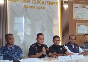 Bea Cukai Aceh Gagalkan Penyelundupan 2,9 Kilogram Emas Senilai Rp7,25 Miliar ke Malaysia
