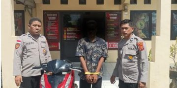 Polsek Kuta Raja Amankan Terduga Pelaku Curanmor, Diduga Kerap Menginap di Rumah Korban