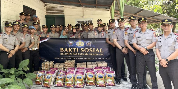 Siswa SIP Angkatan 56 Polda Aceh Gelar Baksos di Panti Asuhan