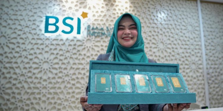 Nasabah Bullion BSI Melonjak 700%, Fee-Based Income Bisnis Emas Naik 712%
