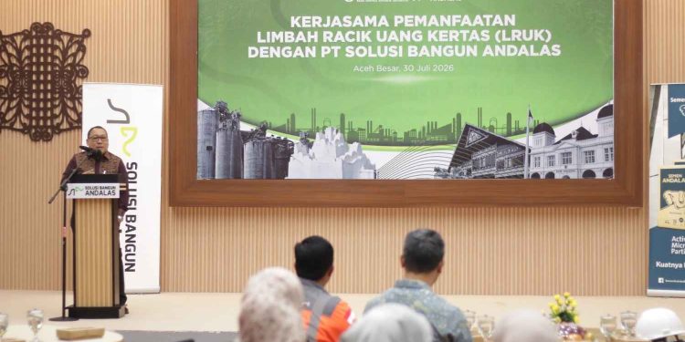 Uang Rupiah Tak Layak Edar Jadi Bahan Bakar Semen, BI Aceh Kirim 5 Ton ke PT Solusi Bangun Andalas