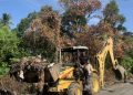 DLH Aceh Besar dan Muspika Montasik Turun Tangan Bersihkan Tumpukan Sampah di Piyeung