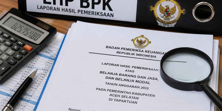 LHP BPK: Penyedia Hanya Formalitas Administrasi dalam Pertanggungjawaban Belanja Natura DPRK Aceh Selatan