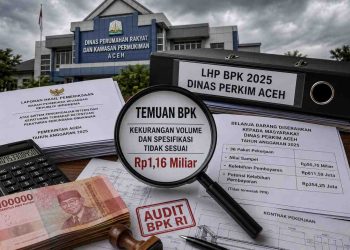 BPK Ungkap Proyek Perkim Aceh Tak Sesuai Spesifikasi