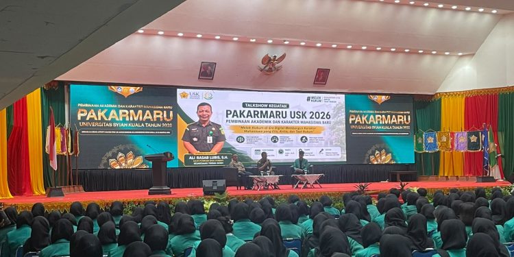 Kejati Aceh Bekali Mahasiswa Baru USK Soal Hukum Digital dan Integritas