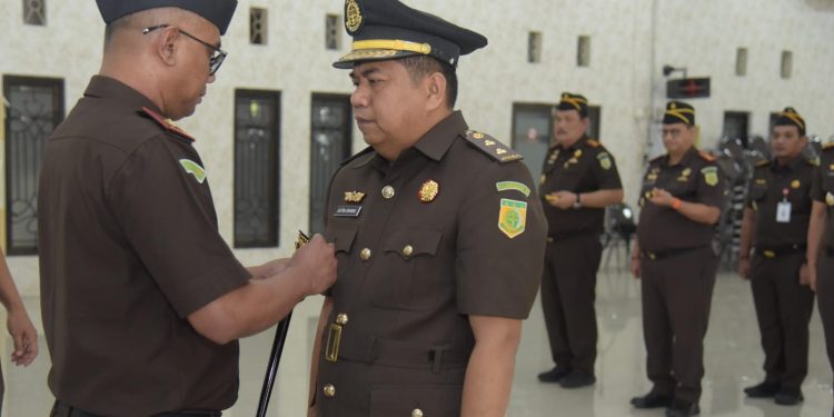 Satria Irawan Resmi Jabat Asisten Intelijen Kejati Aceh, Kajati Tekankan Peran Strategis Intelijen