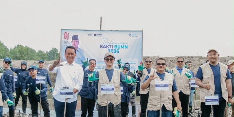 BSI Tanam 15.000 Mangrove di Aceh Tamiang, Pulihkan Pesisir dan Dorong Ekonomi Warga
