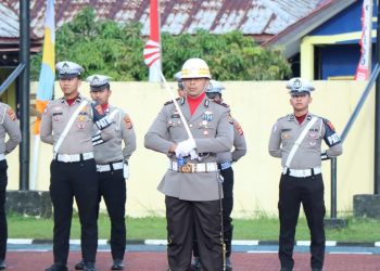 Polres Aceh Jaya Gelar Upacara Hari Juang Polri, Ipda Zandi Erika Jadi Danup