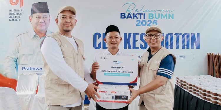 BSI Bawa Semangat Bangkit untuk Warga Huntara Lubuk Sidup Aceh Tamiang