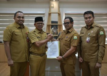 Taufik Jadi Plt Sekda Aceh, Dek Fadh Tekankan Integritas dan Komunikasi