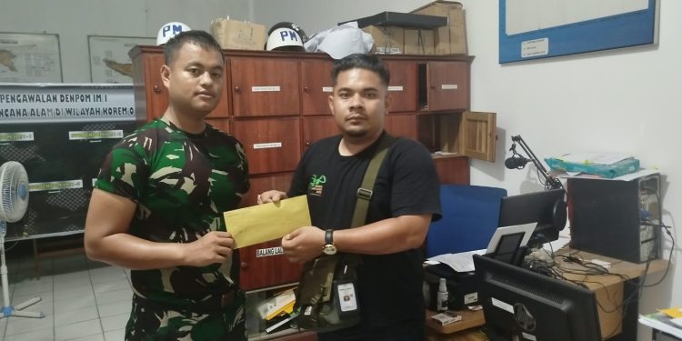 PWI Lhokseumawe Resmi Laporkan Dugaan Pemukulan Wartawan oleh Anggota TNI ke Denpom