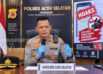 Kapolres Pastikan Isu Pembegalan di Aceh Selatan Adalah Hoaks