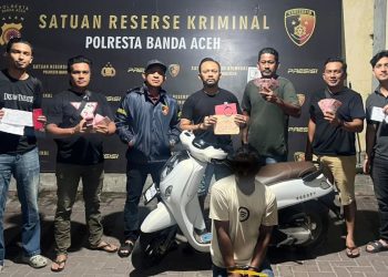 Pencurian Rp100 Juta di Parkiran Masjid Jamik Lambaro, Warga Aceh Timur Diciduk Polisi