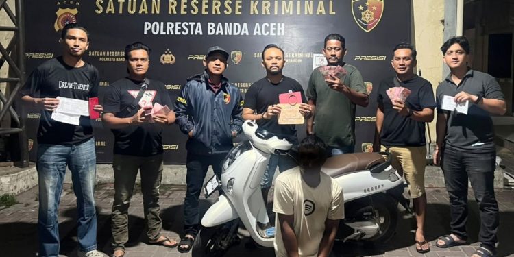 Pencurian Rp100 Juta di Parkiran Masjid Jamik Lambaro, Warga Aceh Timur Diciduk Polisi
