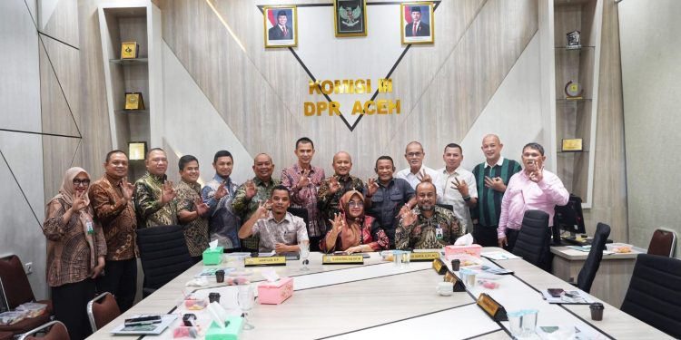 Sinergitas Bank Aceh dan Komisi III DPRA untuk Optimalisasi PAD Aceh