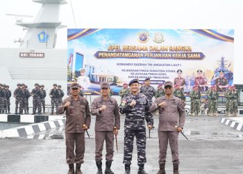 Kejati Aceh, Sumut, dan Riau Jalin Kerja Sama dengan TNI AL, Perkuat Penegakan Hukum di Laut