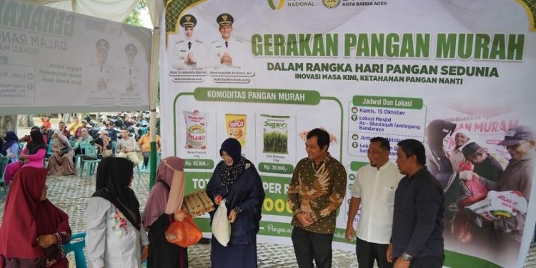 TPID Aceh Siapkan 2.500 Paket Sembako Murah, Tekan Beban Belanja Warga