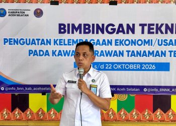 BNNK Aceh Selatan Hadirkan Alternatif Ekonomi di Kawasan Rawan Tanaman Terlarang lewat Tempe BERSINAR