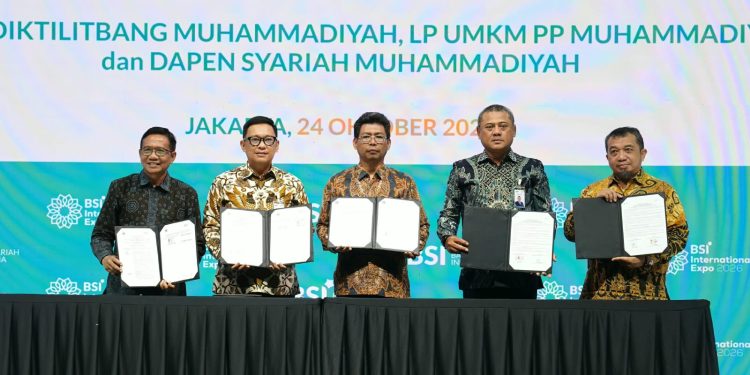 BSI Perluas Sinergi dengan Muhammadiyah, Sasar 164 Kampus dan 50.000 UMKM